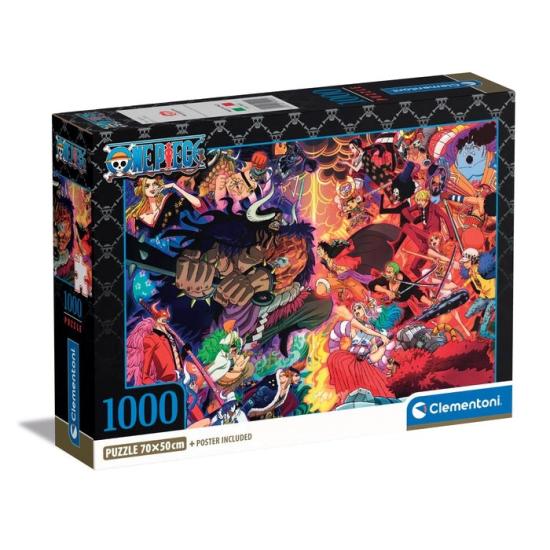 Puzzle Clementoni One Piece 3 de 1000 Piezas