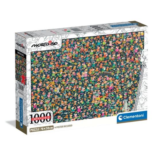 Puzzle Clementoni Imposible Mordillo de 1000 Piezas