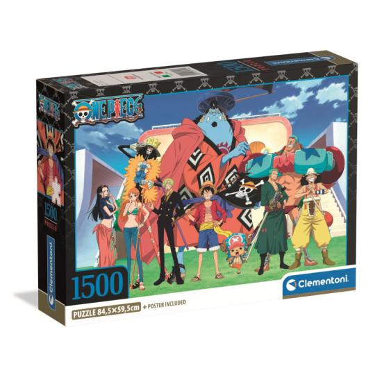 Puzzle Clementoni One Piece de 1500 Piezas Puzzle Clementoni One Piece de 1500 Piezas