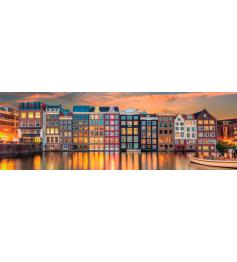 Puzzle Clementoni Panorama Amsterdam Brillante de 1000 Pzs