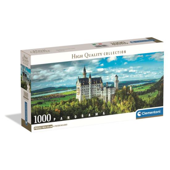 Puzzle Clementoni Panorama Neuschwanstein de 1000 Pzs