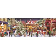 Puzzle Clementoni Panorama Pueblo Navideño de 1000 Pzs