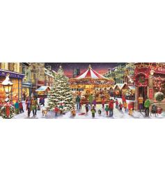 Puzzle Clementoni Panorama Pueblo Navideño de 1000 Pzs