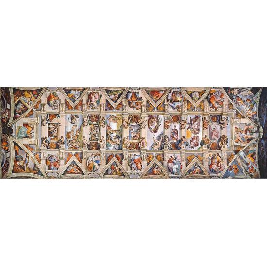 Puzzle Clementoni Panorámica de la Capilla Sixtina de 1000 Piez