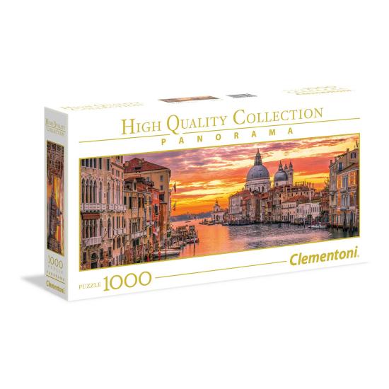 Comprar Puzzle Clementoni Panorámica Gran Canal de Venecia 1000 Piezas -  Clementoni-39426