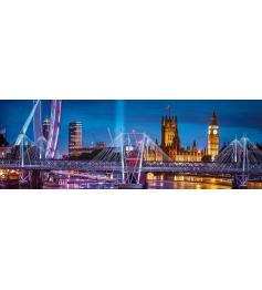 Puzzle Clementoni Panorámica Nocturna de Londres de 1000 Piezas