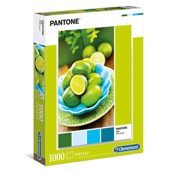 Puzzle Clementoni PANTONE 382, Zumo de Limas de 1000 Piezas Puzzle Clementoni PANTONE 382, Zumo de Limas de 1000 Piezas