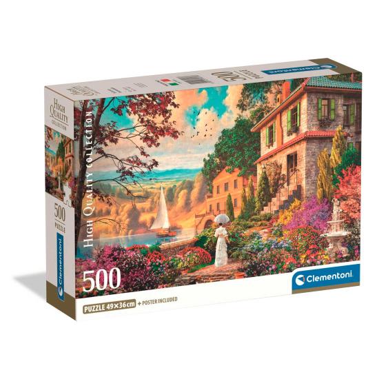 Puzzle Clementoni Paseo Victoriano de 500 Piezas