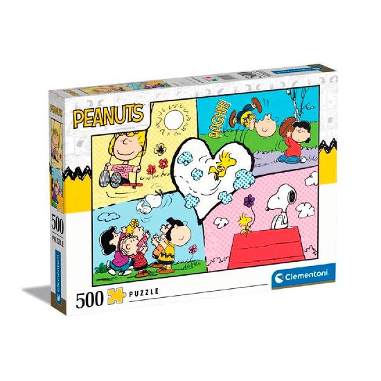 Puzzle Clementoni Peanuts Snoopy de 500 Piezas