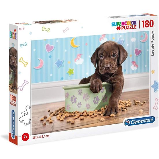 Puzzle Clementoni Perrito Adorable de 180 Piezas