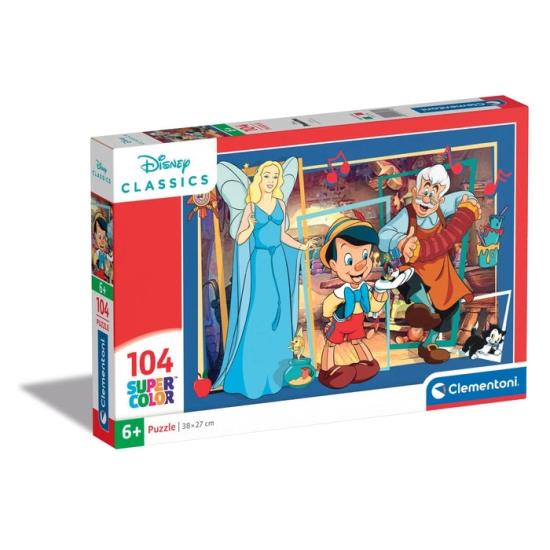 Puzzle Clementoni Pinocho de 104 Piezas