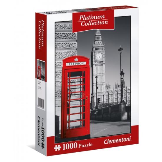 Puzzle Clementoni Platinum Cabina Telefónica Londres 1000 Pzas