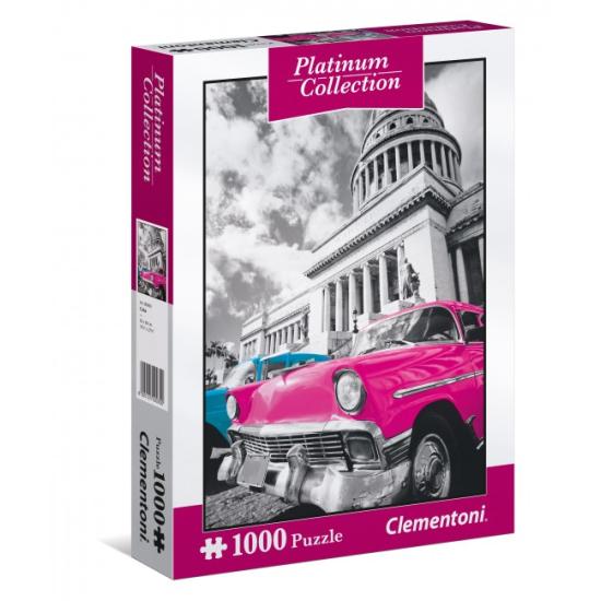 Puzzle Clementoni Platinum Coches de Cuba 1000 Piezas Puzzle Clementoni Platinum Coches de Cuba 1000 Piezas