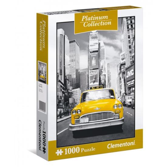 Puzzle Clementoni Platinum Taxi de Nueva York 1000 Piezas