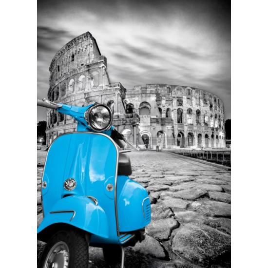Puzzle Clementoni Platinum Vespa en el Coliseo, Roma 1000 Pieza Puzzle Clementoni Platinum Vespa en el Coliseo, Roma 1000 Pieza