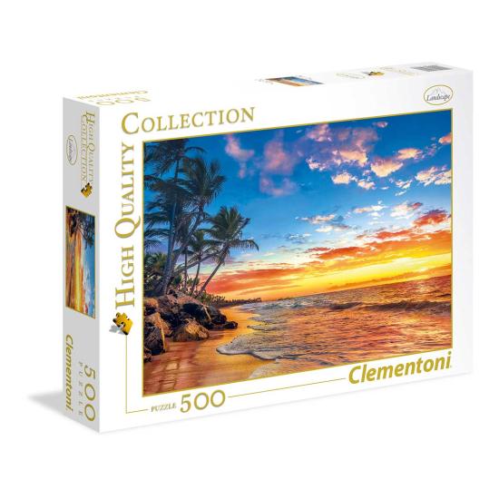 Puzzle Clementoni Playa Paradisíaca de 500 Piezas Puzzle Clementoni Playa Paradisíaca de 500 Piezas