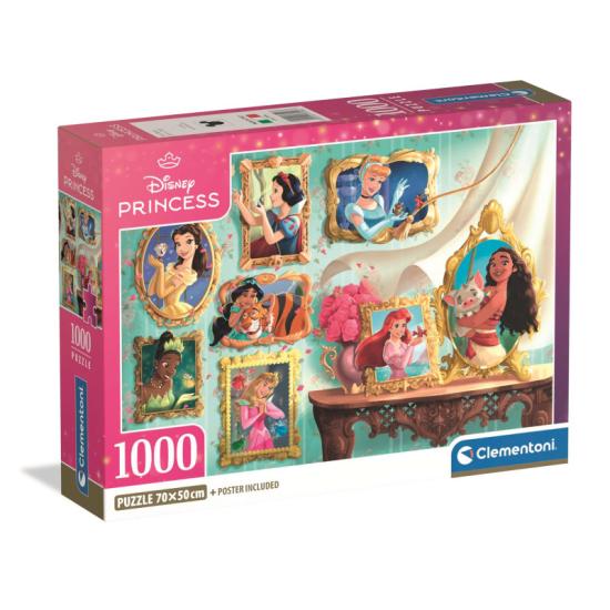 Puzzle Clementoni Princesas Disney de 1000 Piezas