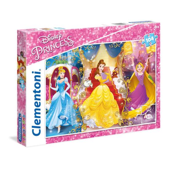 Puzzle Clementoni Princesas Disney de 104 Piezas Puzzle Clementoni Princesas Disney de 104 Piezas