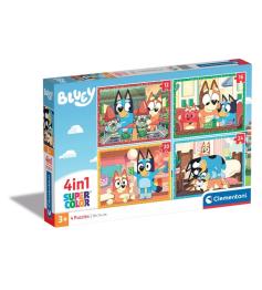 Puzzle Clementoni Progresivo Bluey 12-16-20-24 Pzs