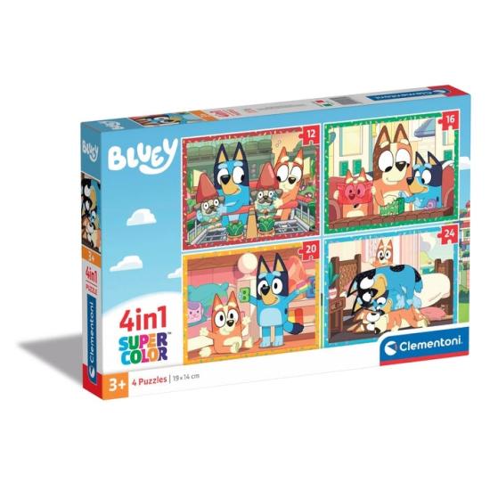 Puzzle Clementoni Progresivo Bluey 12-16-20-24 Pzs