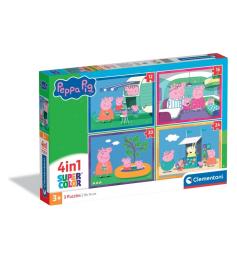 Puzzle Clementoni Progresivo Peppa Pig 12-16-20-24 Pzs