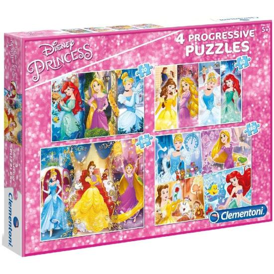 Puzzle Clementoni Progresivo Princesas 20-60-100-180 Pzs. Puzzle Clementoni Progresivo Princesas 20-60-100-180 Pzs.