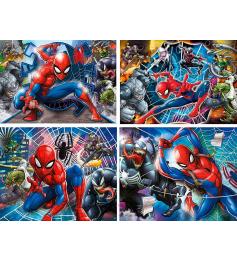 Puzzle Clementoni Progresivo Spiderman 20-60-100-180 Pzs.