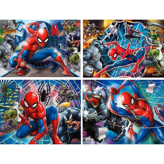 Puzzle Clementoni Progresivo Spiderman 20-60-100-180 Pzs.