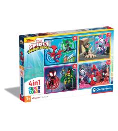 Puzzle Clementoni Progresivo Spidey Amazing Friends 12-16-20-24