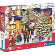 Puzzle Clementoni Pueblo Navideño de 1000 Piezas