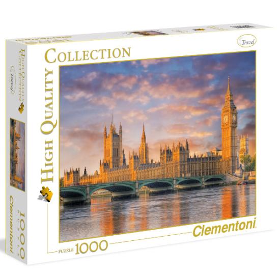 Puzzle Clementoni Puente del Parlamento de Londres de 1000 Piez