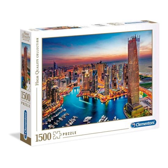 Puzzle Clementoni Puerto Deportivo de Dubai de 1500 Piezas