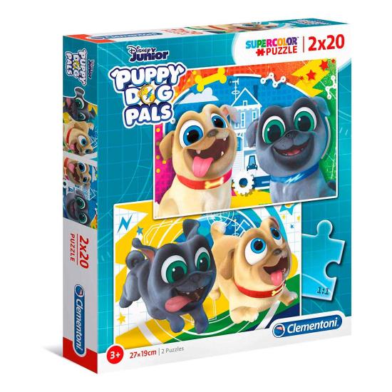 Puzzle Clementoni Puppy Dog Pals 2x20 Piezas