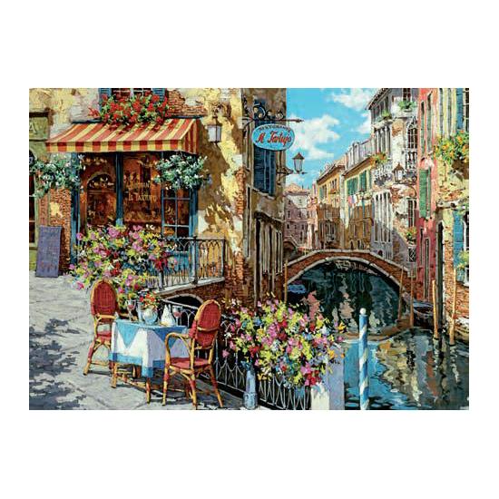 Puzzle Clementoni Restaurante Tartufo de 1000 Piezas