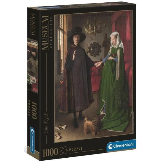 Puzzle Clementoni Retrato de Giovanni Arnolfini y su Esposa de Puzzle Clementoni Retrato de Giovanni Arnolfini y su Esposa de