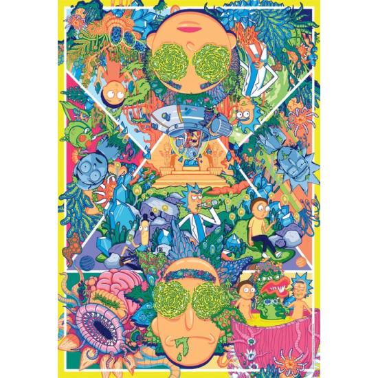 Puzzle Clementoni Rick and Morty II de 1000 Piezas