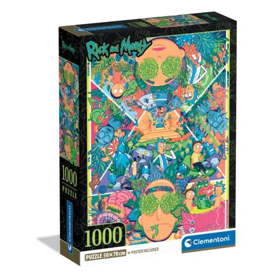 Puzzle Clementoni Rick and Morty II de 1000 Piezas