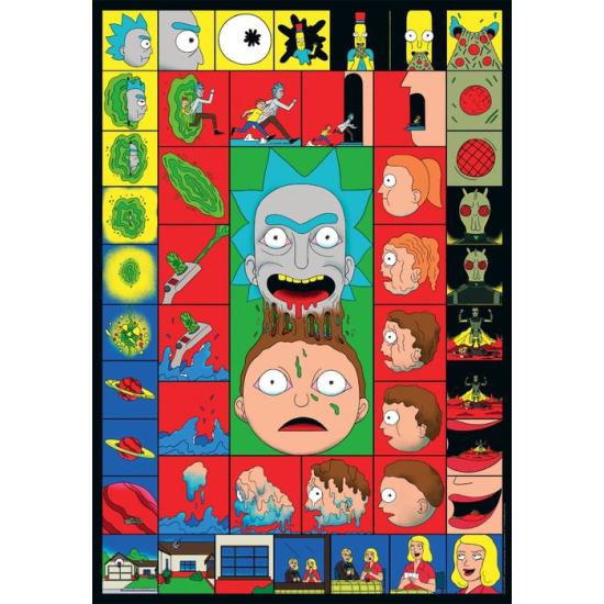 Puzzle Clementoni Rick and Morty III de 1000 Piezas