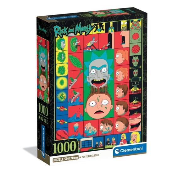 Puzzle Clementoni Rick and Morty III de 1000 Piezas