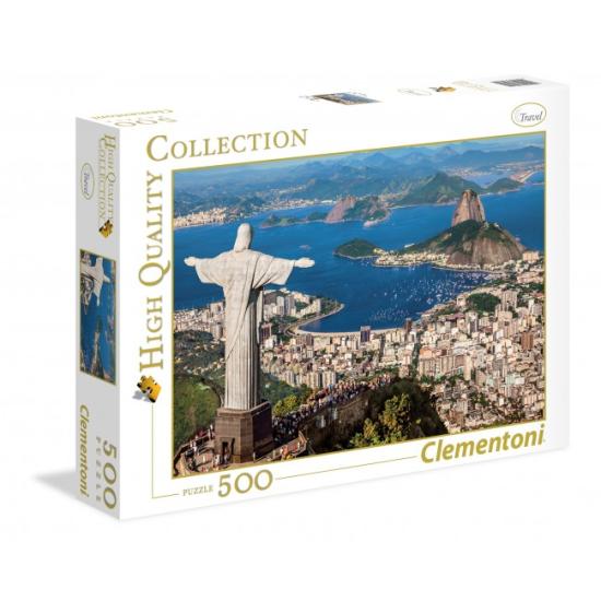 Puzzle Clementoni Rio de Janeiro de 500 Piezas Puzzle Clementoni Rio de Janeiro de 500 Piezas