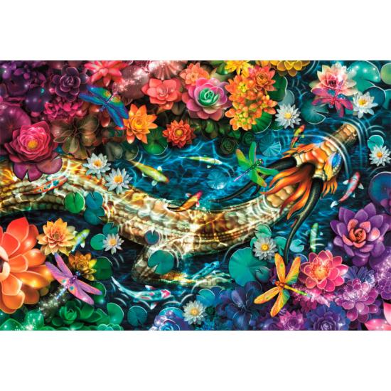 Puzzle Clementoni Rio Koi de 1000 Piezas Puzzle Clementoni Rio Koi de 1000 Piezas