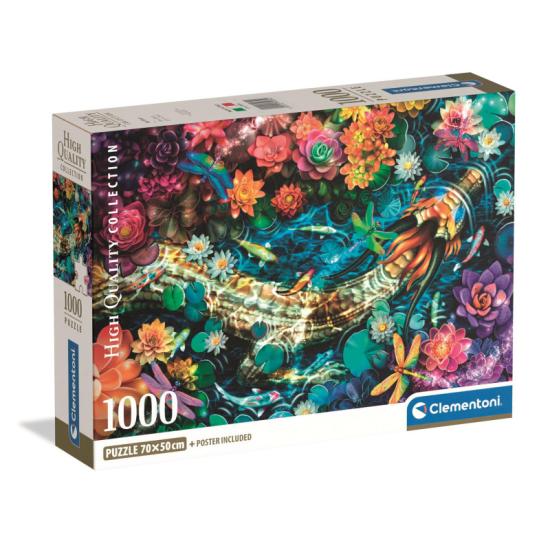 Puzzle Clementoni Rio Koi de 1000 Piezas Puzzle Clementoni Rio Koi de 1000 Piezas