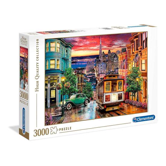 Puzzle Clementoni San Francisco de 3000 Piezas Puzzle Clementoni San Francisco de 3000 Piezas