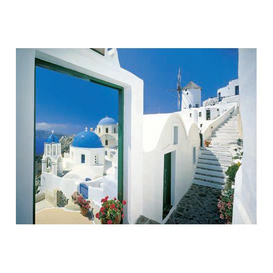 Puzzle Clementoni Santorini, Grecia de 1000 Piezas