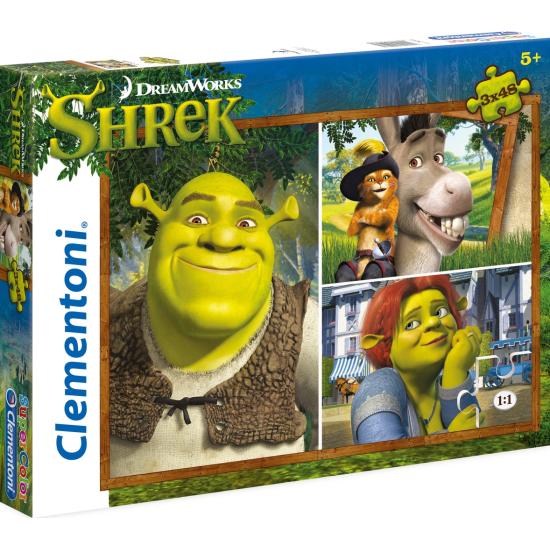 Puzzle Clementoni Shrek 3 x 48 Piezas