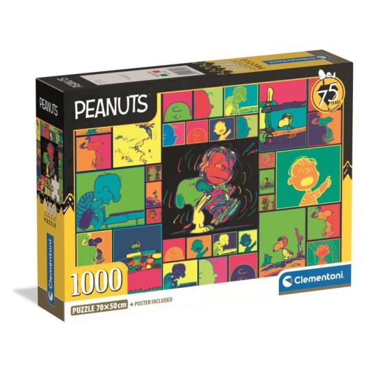 Puzzle Clementoni Snoopy Peanuts Color de 1000 Piezas