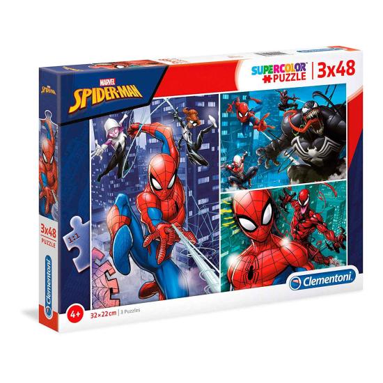 Puzzle Clementoni Spiderman 3 x 48 Piezas