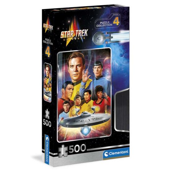 Puzzle Clementoni Star Trek 4 de 500 Piezas
