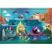 Puzzle Clementoni Story Maps La Sirenita de 1000 Piezas