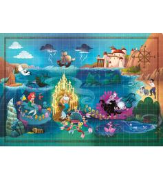 Puzzle Clementoni Story Maps La Sirenita de 1000 Piezas